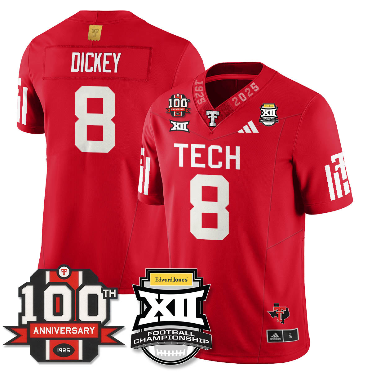 TTRR Football Vapor Limited Jersey - Edward Jones Champions - Stitched