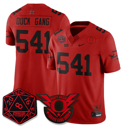 Oregon Ducks Stranger Things Vapor Limited Jersey - All Stitched