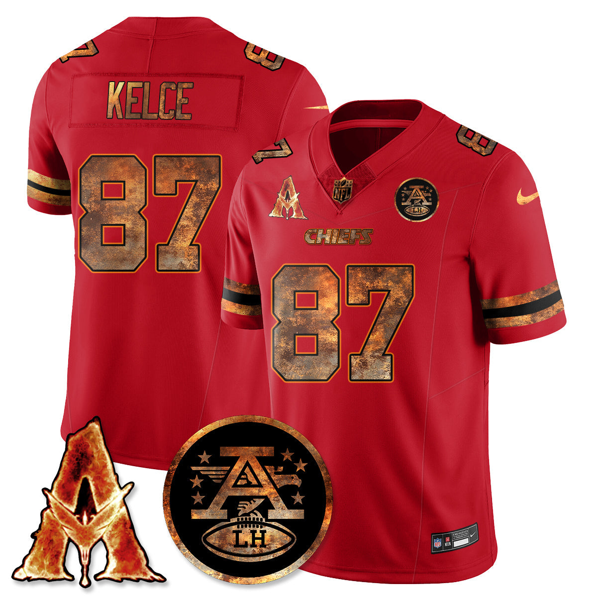 KC x Avatar 3 Fire and Ash Jersey V2 - Stitched