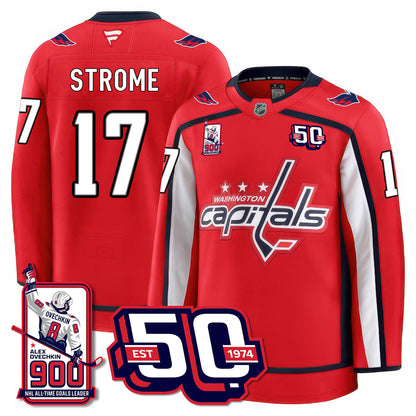 WSH 2025 Premium Jersey - 900 GOALS -  Stitched