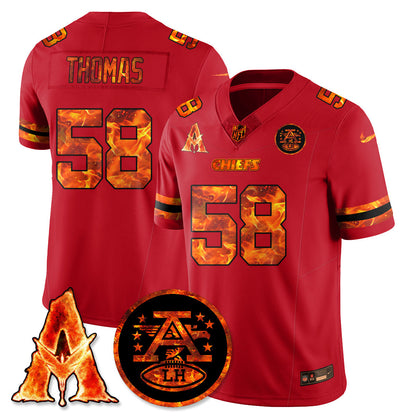 KC x Avatar 3 Fire and Ash Jersey - Stitched