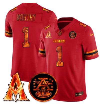 KC x Avatar 3 Fire and Ash Jersey - Stitched