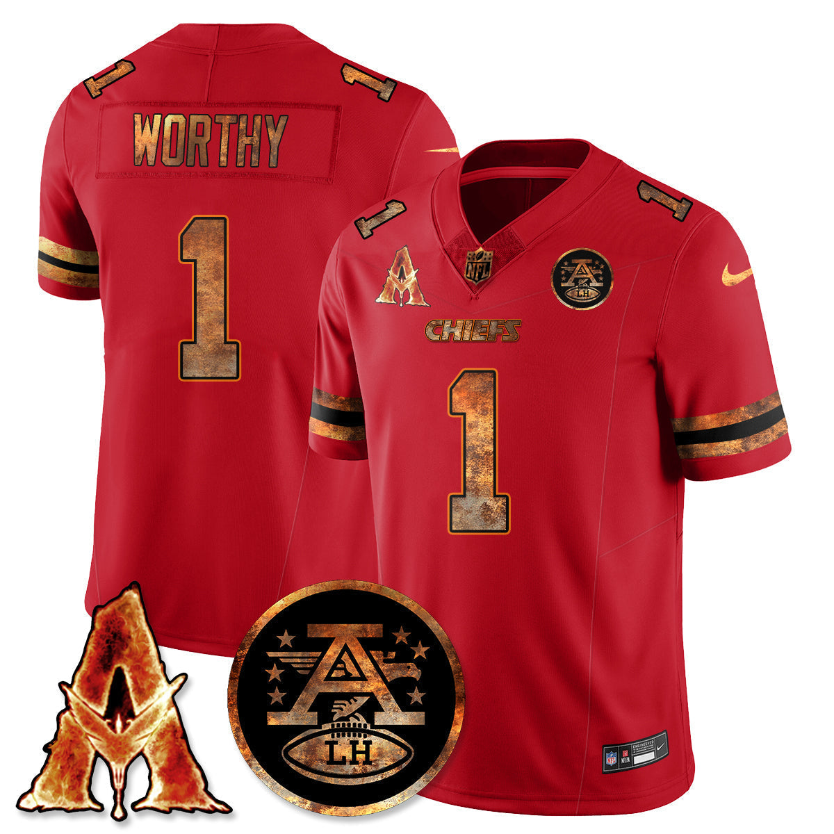 KC x Avatar 3 Fire and Ash Jersey V2 - Stitched
