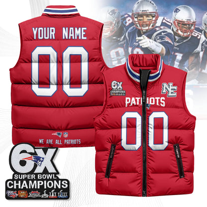 NE 6-Time Champions Unisex Puffer Vest
