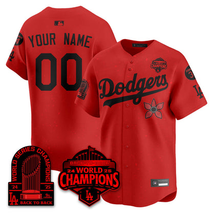Custom LAD 2025 Champions x Stranger Things x 9x Champs Vapor Premier Jersey - Stitched