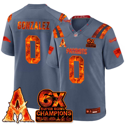 NE x Avatar 3 Fire and Ash Jersey - Stitched