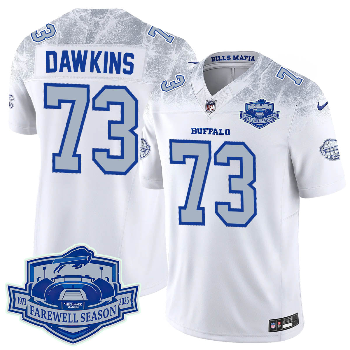 BUF 2025 Jersey Stitched - Farewell to Highmark Stadium