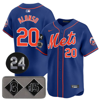 NYM Limited Jersey - 2024 Patch - Stitched