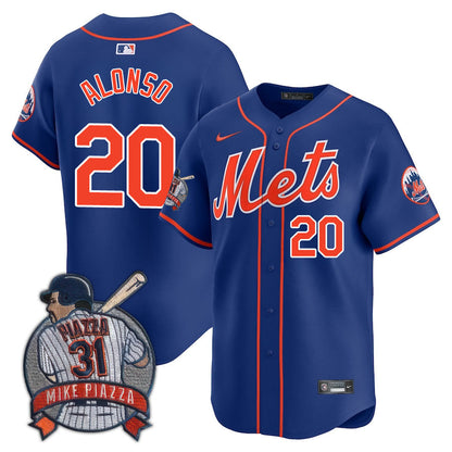 NYM Limited Jersey - 2016 Patch - Stitched