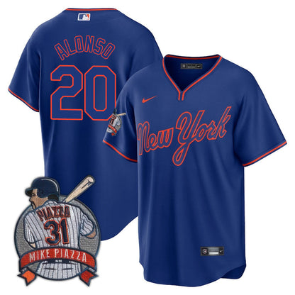 NYM Limited Jersey - 2016 Patch - Stitched