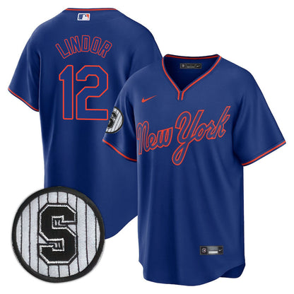 NYM Limited Jersey - 1992 Patch - Stitched