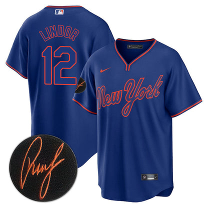 NYM Limited Jersey - 2018 Patch - Stitched