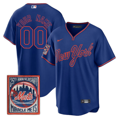 NYM Limited Custom Jersey -  Amazing Patch - Stitched