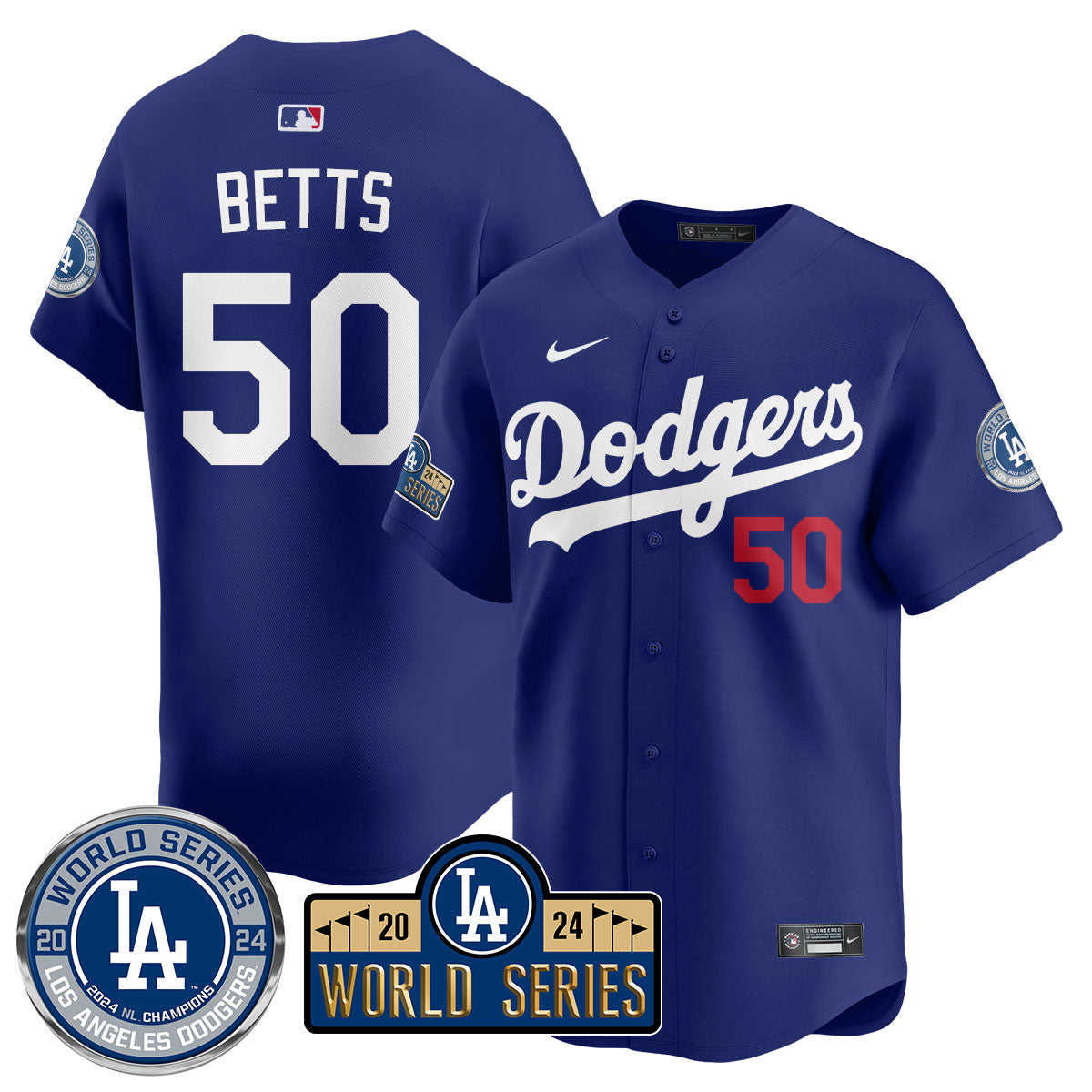 LAD World Series 2024 Jersey - Stitched