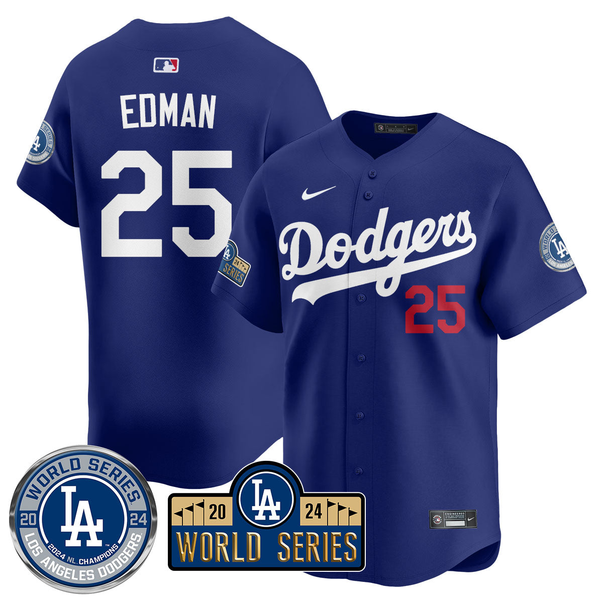 LAD World Series 2024 Jersey - Stitched