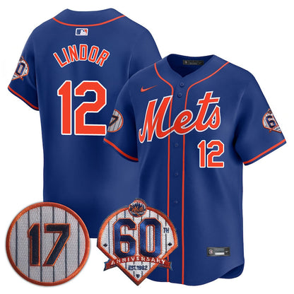 NYM Limited Jersey - 2022 Patch - Stitched