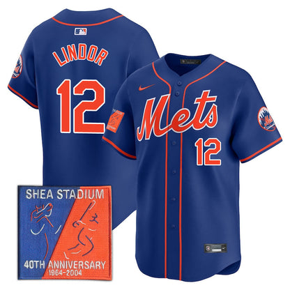 NYM Limited Jersey - 2004 Patch - Stitched