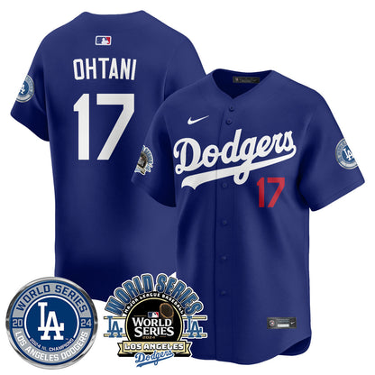 LAD World Series 2024 Jersey - Stitched