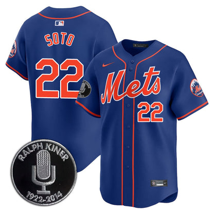 NYM Limited Jersey - 2014 Patch - Stitched