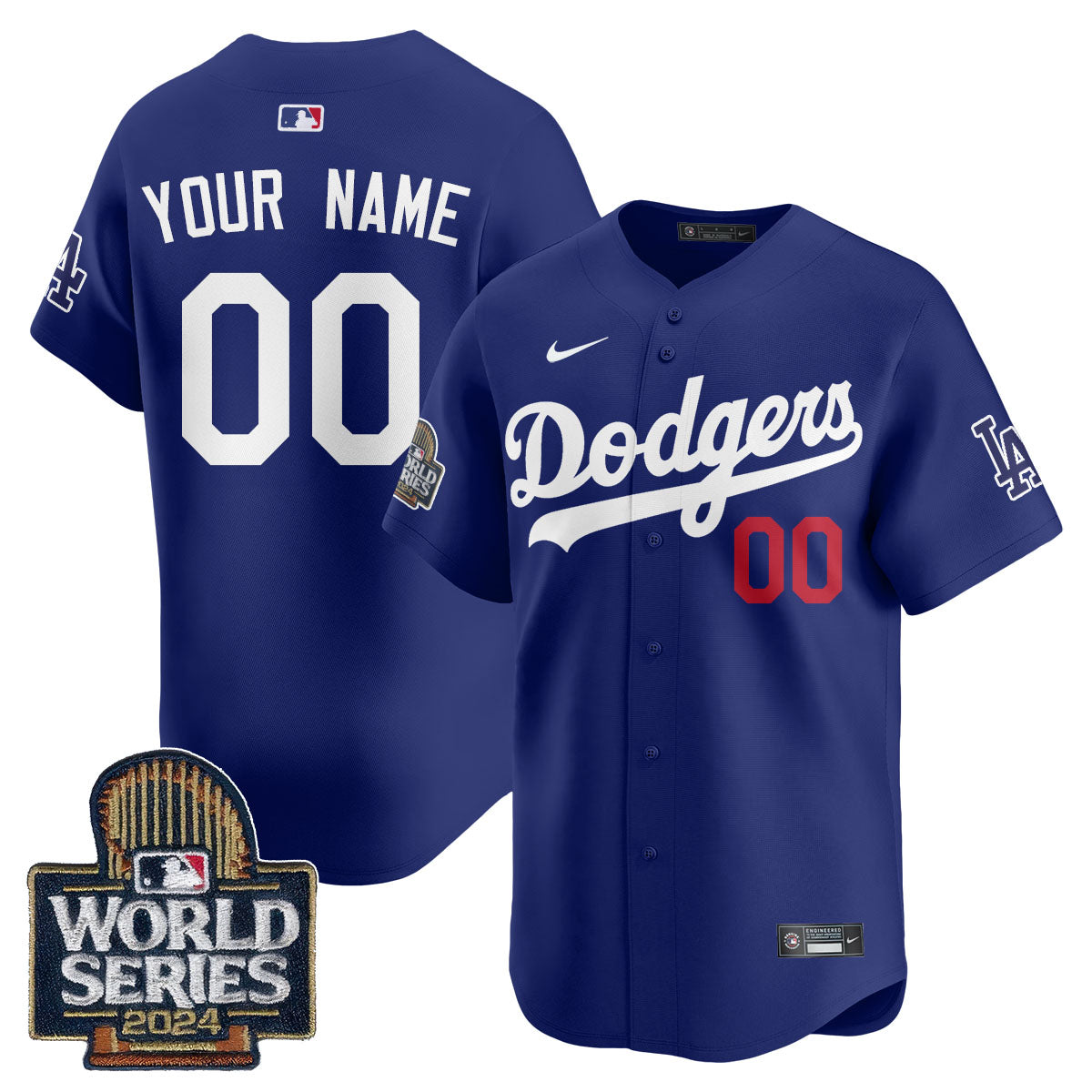 LAD World Series 2024 Custom Jersey - Stitched