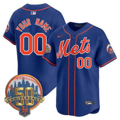 NYM Limited Custom Jersey -  Amazing Patch - Stitched