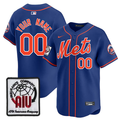 NYM Limited Custom Jersey -  Amazing Patch - Stitched