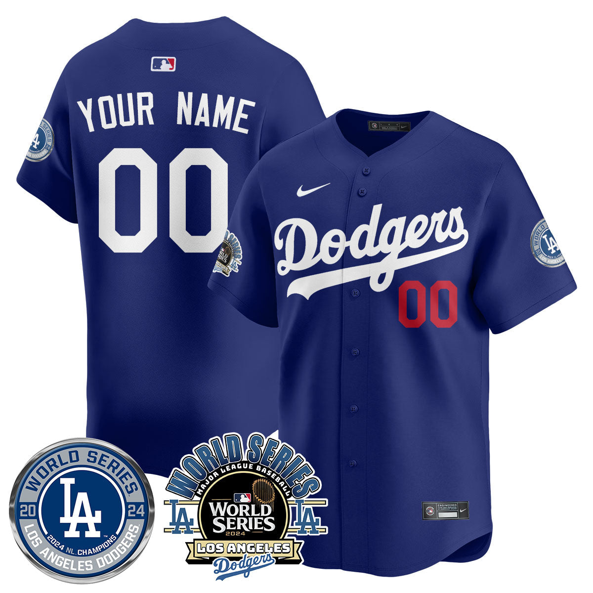 LAD World Series 2024 Custom Jersey - Stitched