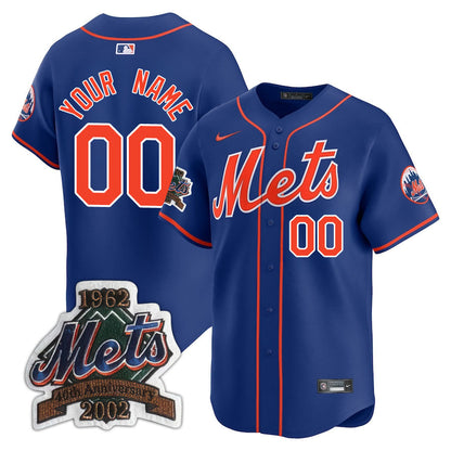 NYM Limited Custom Jersey -  Amazing Patch - Stitched