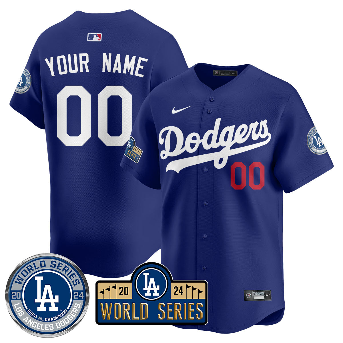 LAD World Series 2024 Custom Jersey - Stitched