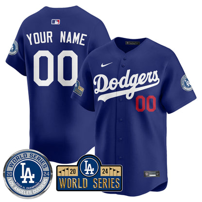 LAD World Series 2024 Custom Jersey - Stitched