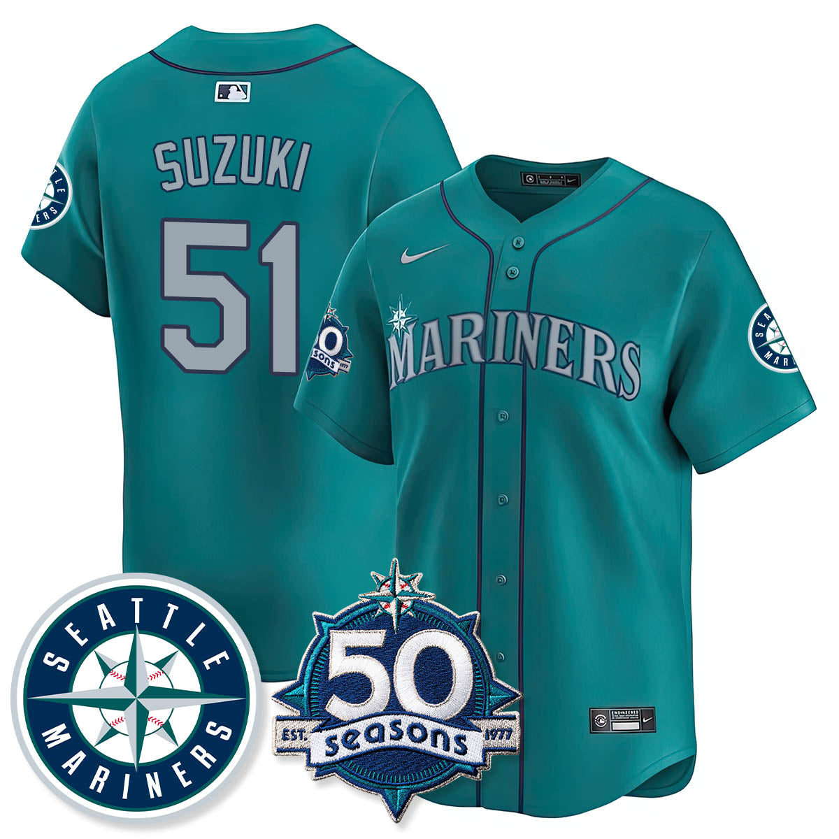 SEA Vapor Premier Limited Jersey - 50th Anniversary - Stitched