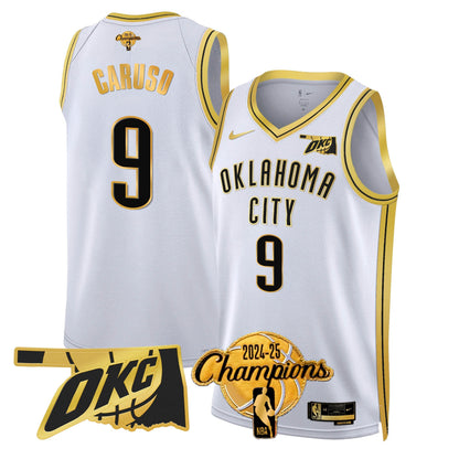 OKC 2024-25 Champions Jersey - Stitched