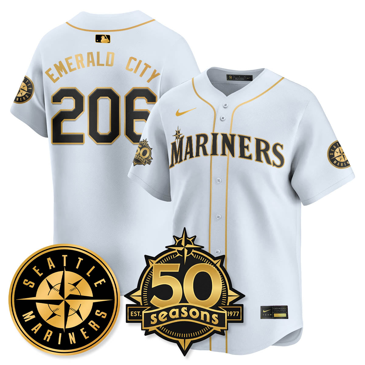 SEA Vapor Premier Limited Jersey - 50th Anniversary - Stitched