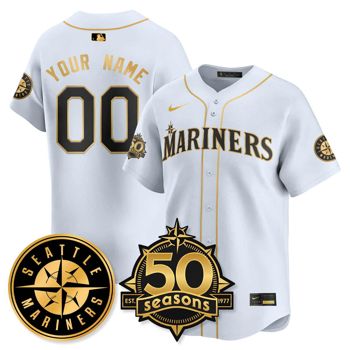 SEA Vapor Premier Limited Jersey - 50th Anniversary - Stitched