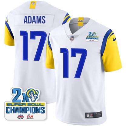 LAR 2-Time Champions Patch Vapor Limited Jersey - Stitched 1