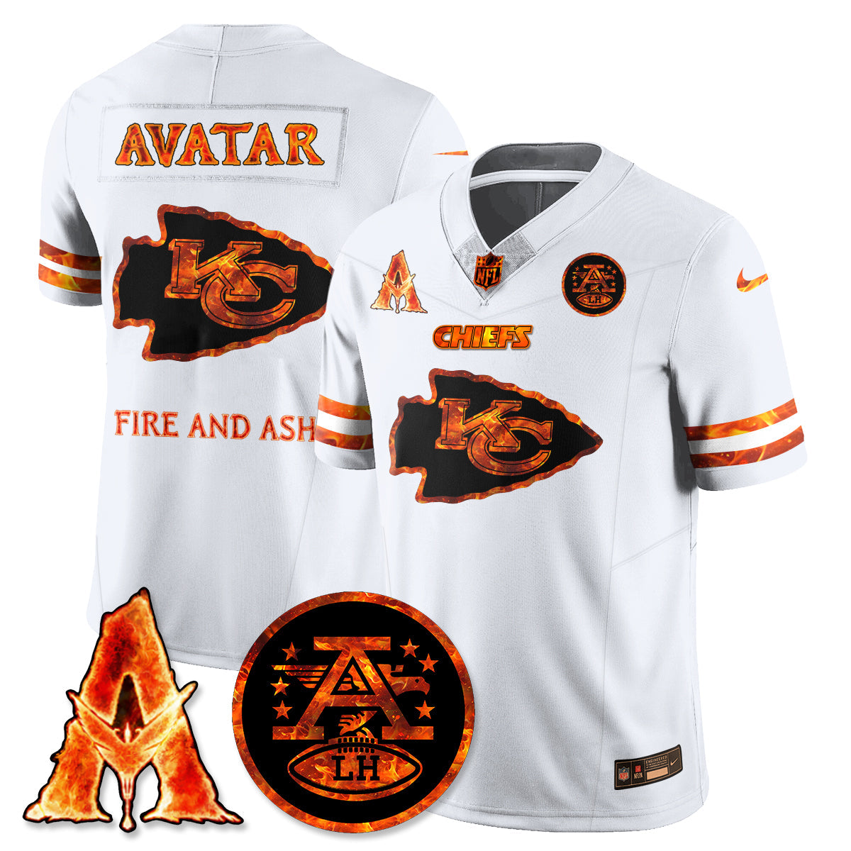 KC x Avatar 3 Fire and Ash Jersey - Stitched