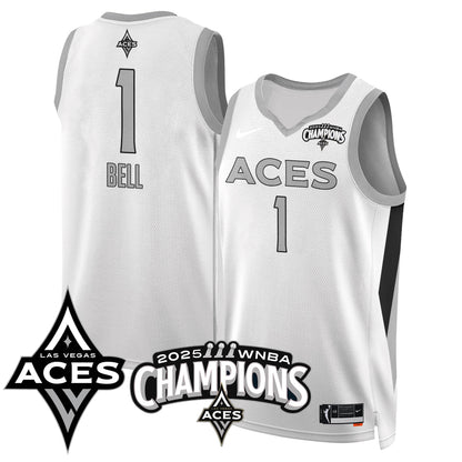 Las Vegas Aces 2025 WNBA Championship Jersey - Stitched