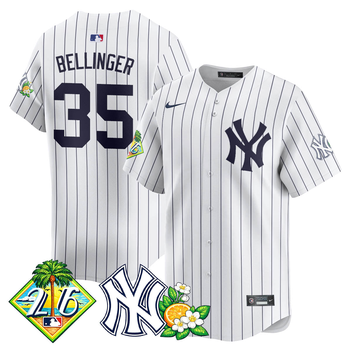 NYY 2026 Spring Training Vapor Limited Jersey - Stitched