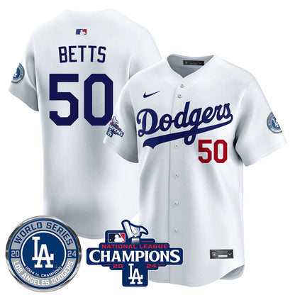 LAD World Series NL Champions Jersey - Stitched