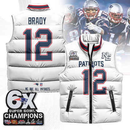 NE 6-Time Champions Unisex Puffer Vest