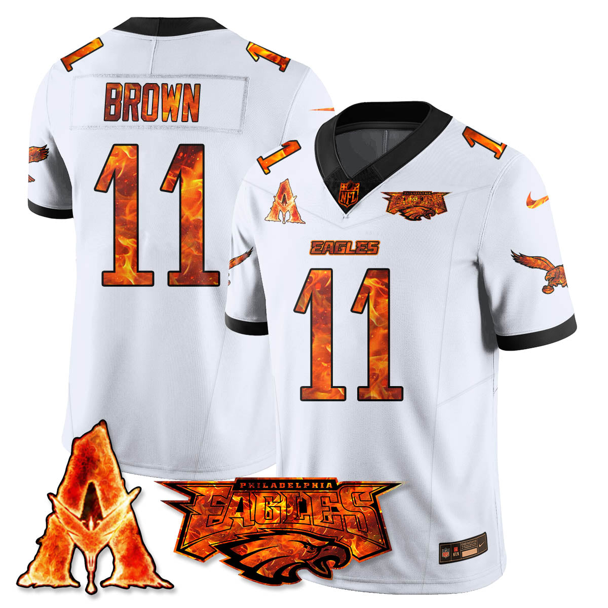 PHI x Avatar 3 Fire and Ash Jersey - Stitched