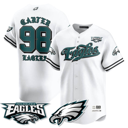 PHI Born x Raised Baseball Jersey - Stitched