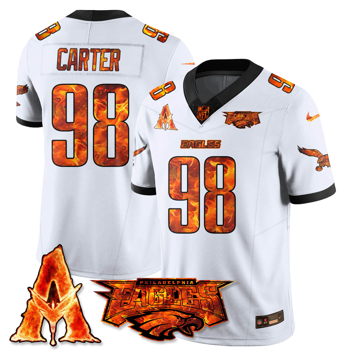 PHI x Avatar 3 Fire and Ash Jersey - Stitched