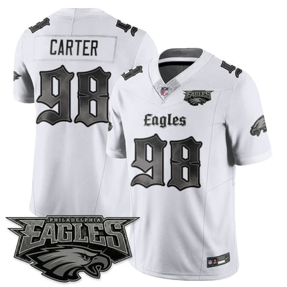 PHI 'Dark Gothic Philly' Vapor Limited Jersey - Stitched