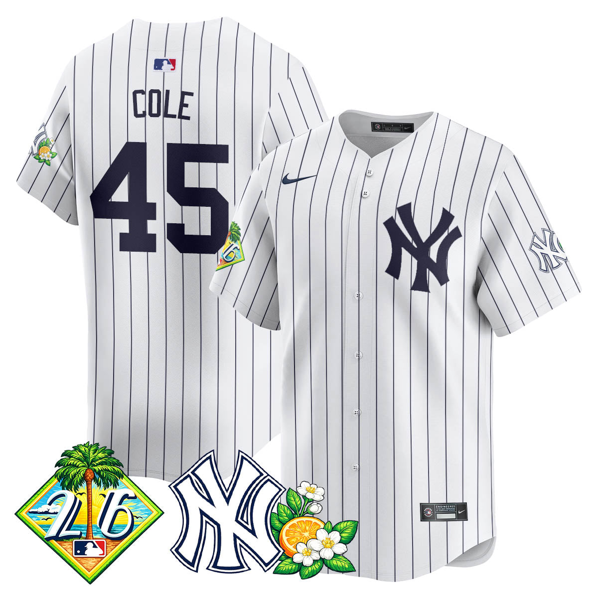 NYY 2026 Spring Training Vapor Limited Jersey - Stitched