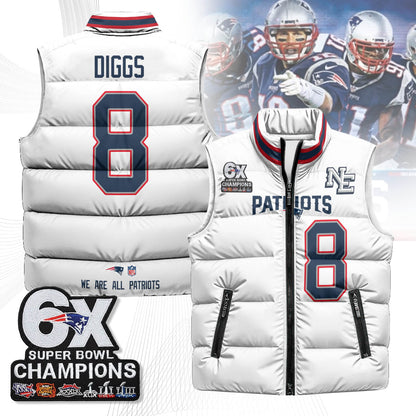 NE 6-Time Champions Unisex Puffer Vest