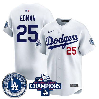 LAD World Series NL Champions Jersey - Stitched