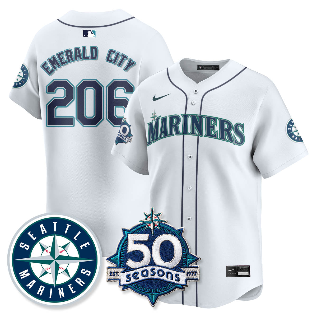 SEA Vapor Premier Limited Jersey - 50th Anniversary - Stitched