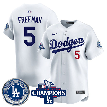 LAD World Series NL Champions Jersey - Stitched