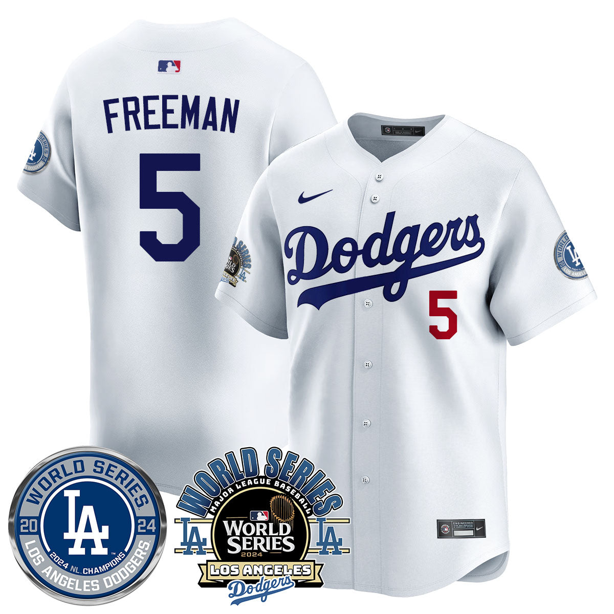 LAD World Series 2024 Jersey - Stitched